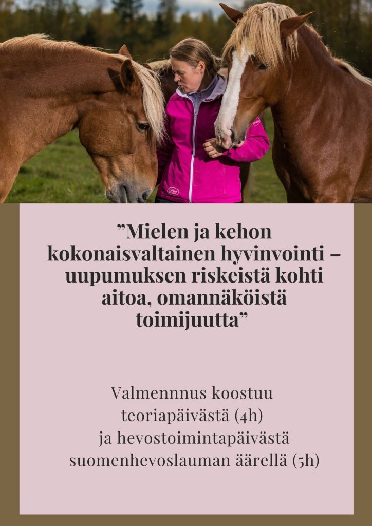 Valmennuspäivien tarkempi sisältö.
